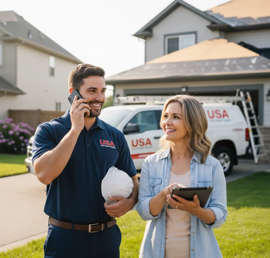 USA Roof Repair Experts customer support in Grapevine